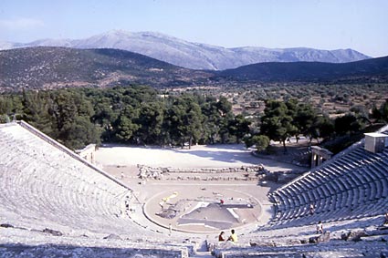 EPIDAURUS THEATER - PHOTO BY TAKIS CHRONAKIS